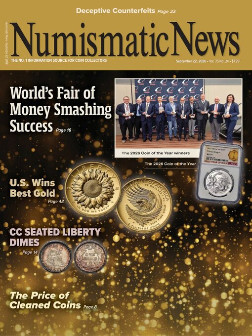 Cover image for Numismatic News